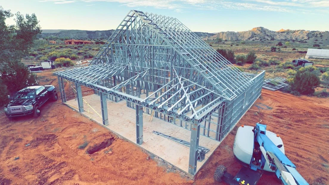 Aerial barndo steel kit in Georgia