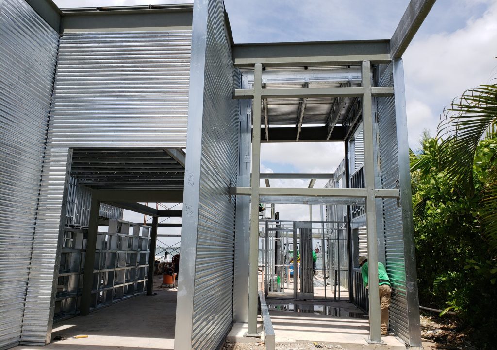 Barndominium steel structure in Georgia