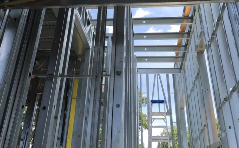 Barndominium steel framing in Georgia