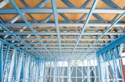 Barndo steel roof trusses in Georgia